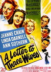 Cartel de A letter to three wives